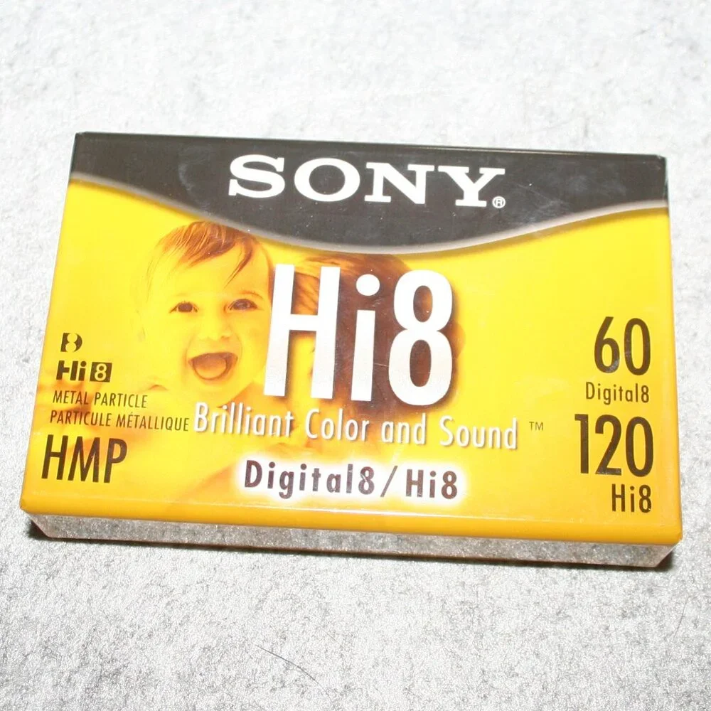 Sony Hi-8 HMPD 120 minute Video Camcorder Cassette Tape